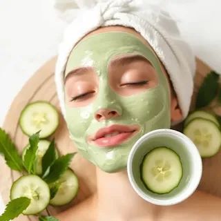 Mặt nạ dưa leo là một trong những công thức mặt nạ trị thâm thường xuyên được sử dụng tại nhà