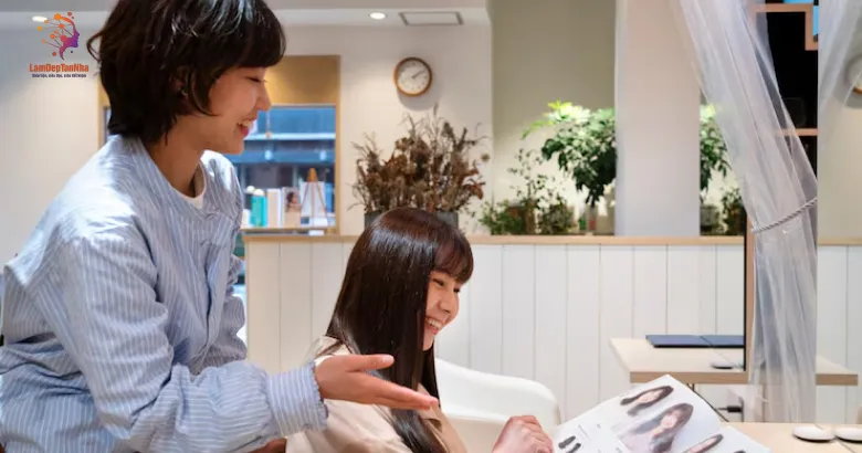 Cách thử kiểu tóc trước khi đặt lịch cắt tận nhà