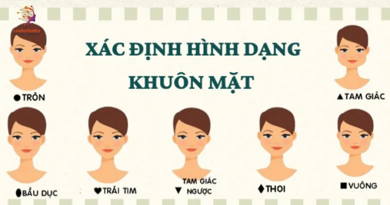 Xác định hình dáng khuôn mặt để có kiểu tóc lý tưởng