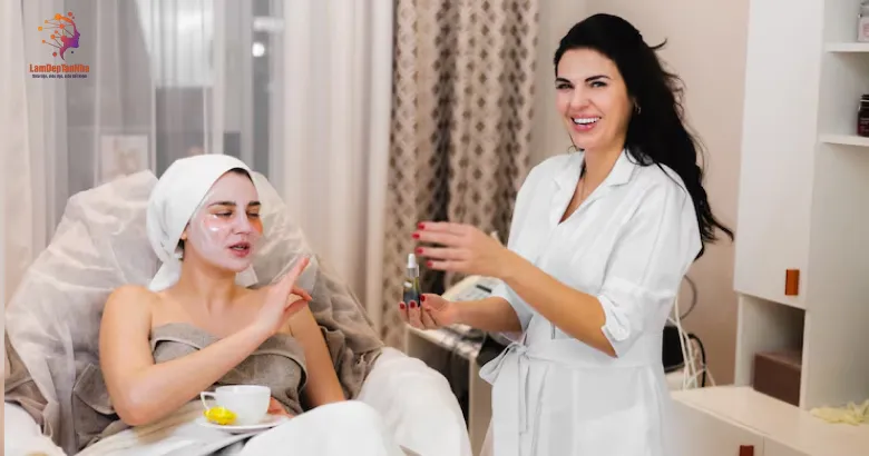 Chăm sóc da mặt làm đẹp tận nhà tiết kiệm chi phí với chuyên viên