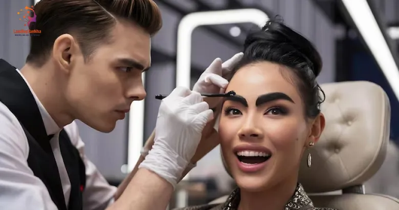 Quy trình phun mày tận nhà an toàn, nhanh chóng, chuyên nghiệp