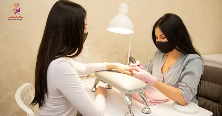 Tiện lợi với linh hoạt với dịch vụ làm nail tận nhà