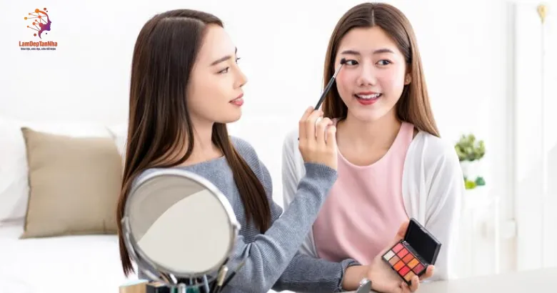 Chuyên viên trang điểm tận nhà đảm bảo phong cách riêng