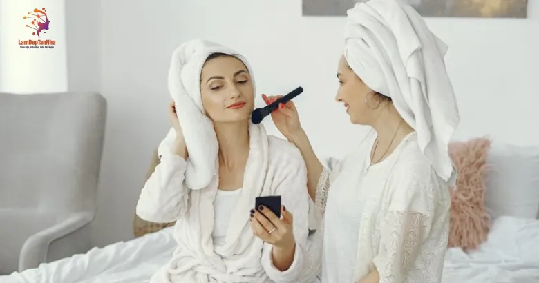 Tiết kiệm thời gian di chuyển với dịch vụ làm đẹp tận nơi