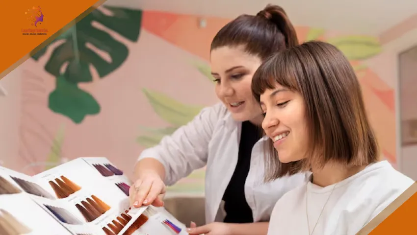 Tư vấn chọn màu tóc đẹp ngay tận nhà