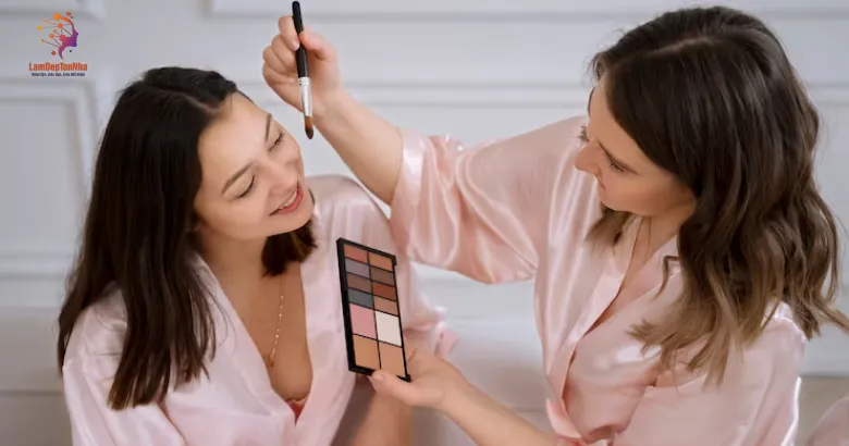 Cách đặt lịch trang điểm cô dâu tận nhà thuận tiện