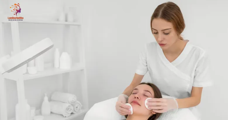 Chuyên viên trị mụn tận nhà mang lại trải nghiệm thoải mái