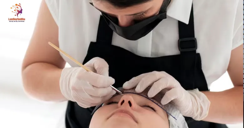 Đảm bảo vệ sinh trước khi thực hiện chăm sóc mắt