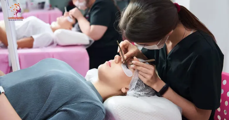 Ưu điểm khi chọn chuyên viên nối mi tận nhà